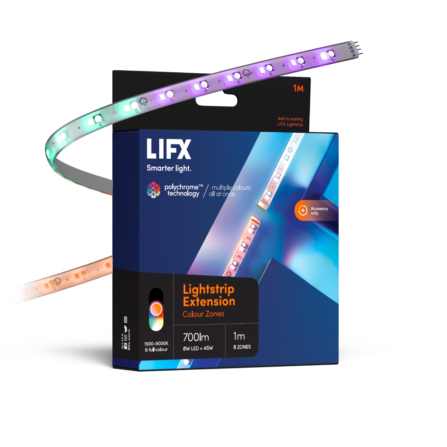 LIFX Lightstrip, Colour Zones 1m