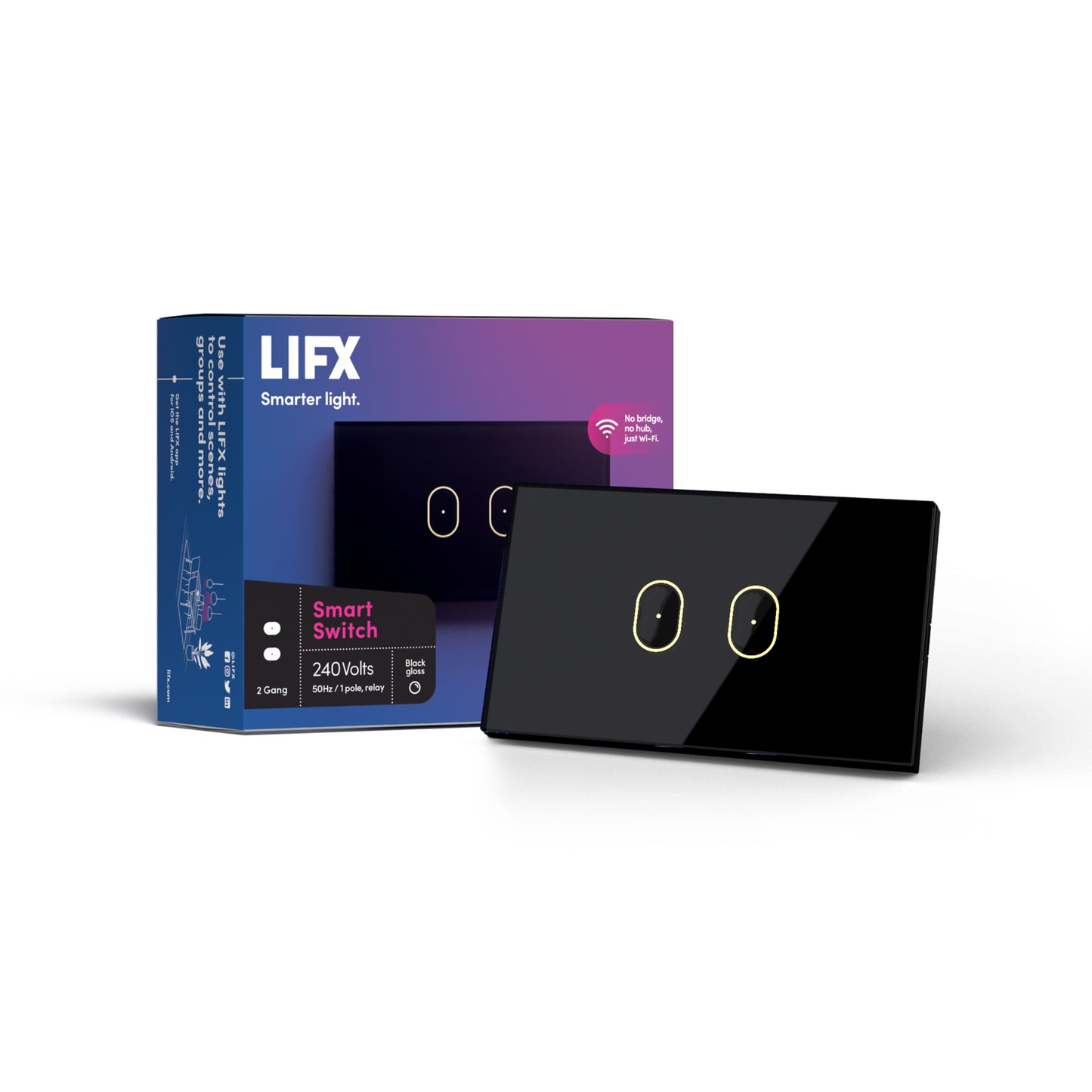 LIFX Smart Switch Black 4 Button