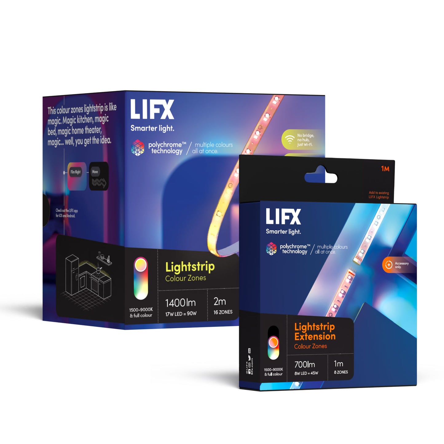 LIFX Lightstrip, Colour Zones 3m Bundle